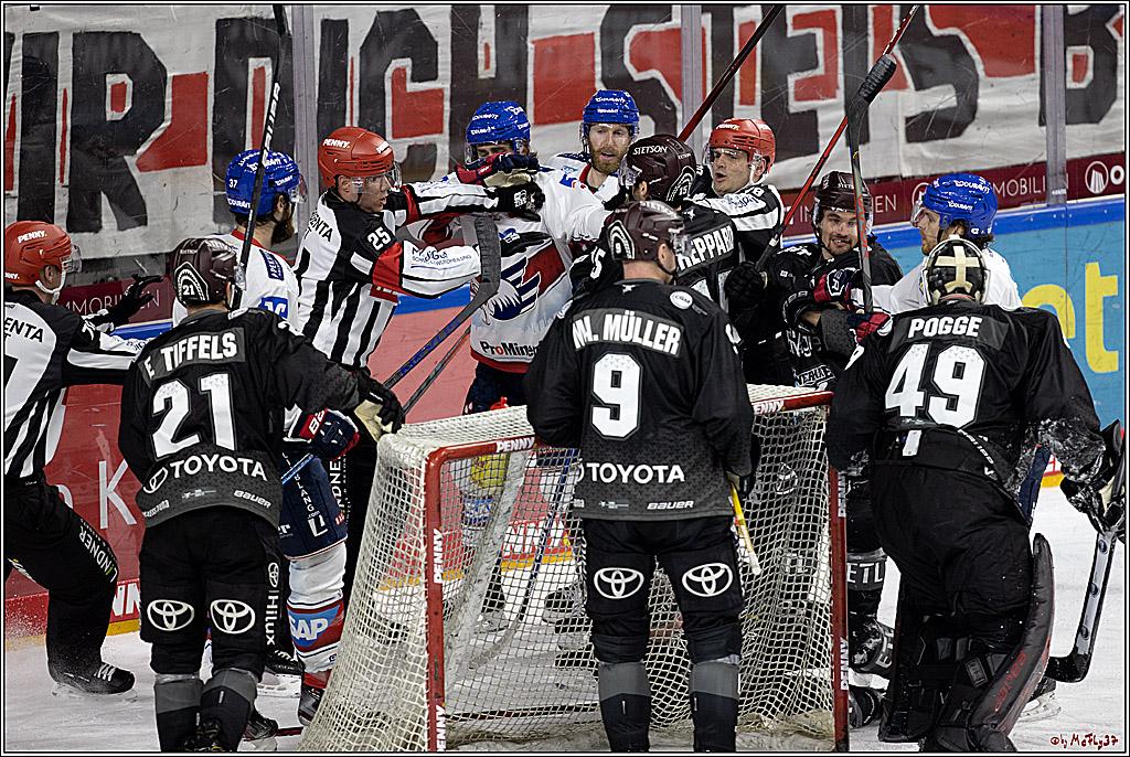 PENNY DEL;  Koelner Haie - Adler Mannheim; Koeln, 08.04.2021